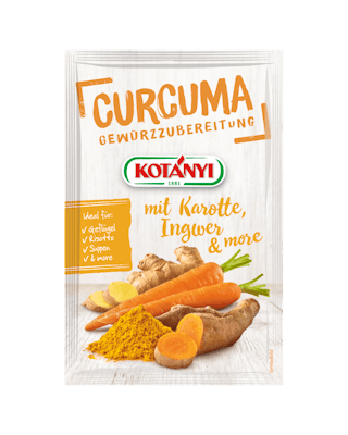 Kotányi Curcuma mit Karotte, Ingwer & More Gewürzzubereitung