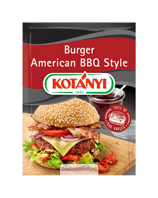 Kotányi Burger American BBQ Style im Brief