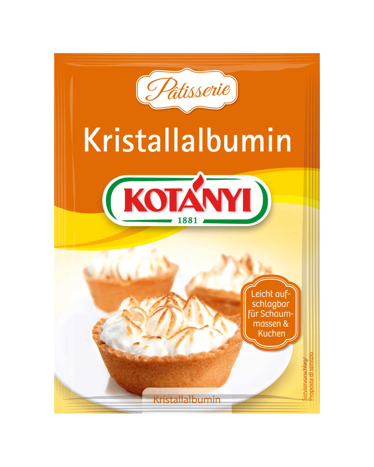 Kotányi Kristallalbumin im Brief
