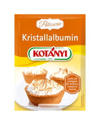 Kotányi Kristallalbumin im Brief