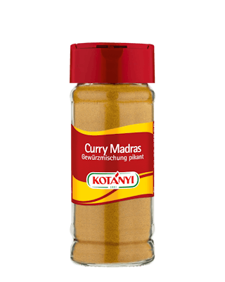 452214 Curry Madras 80ml Glas Kotanyi