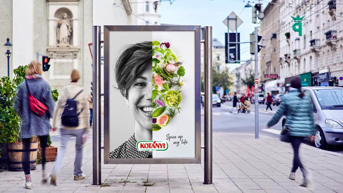 Spice Up My Life Werbeplakat in Wien