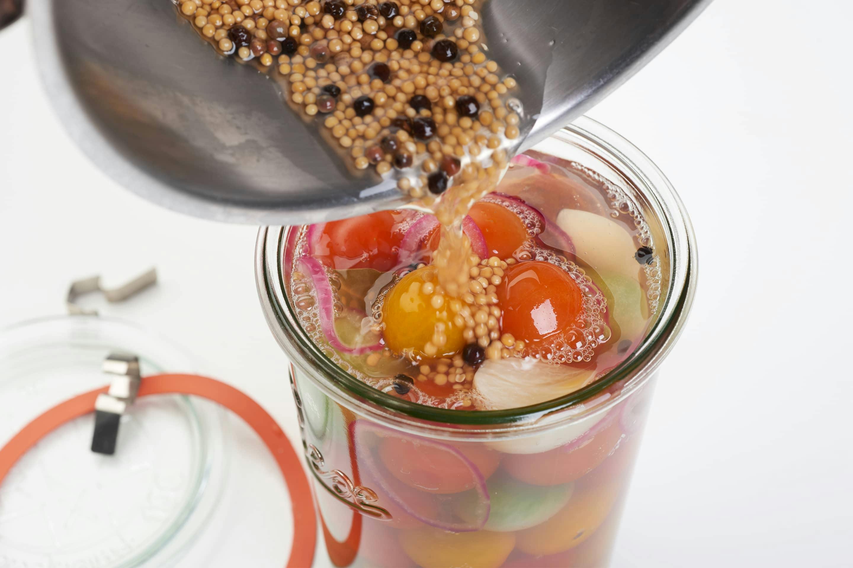 Pickled Cherry Tomatoes