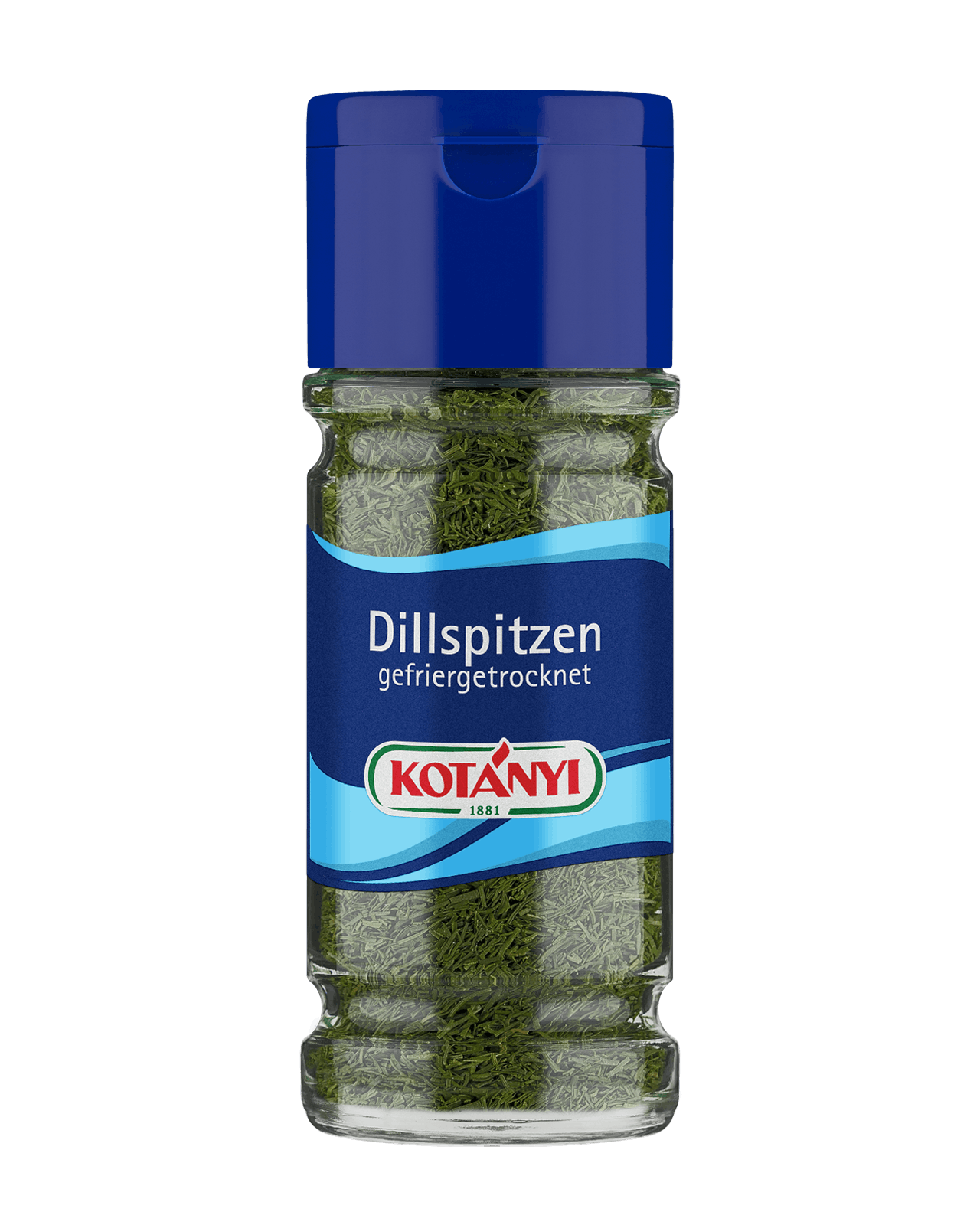 5732016 Dillspitzen Gefriergetrocknet Glas Kotanyi