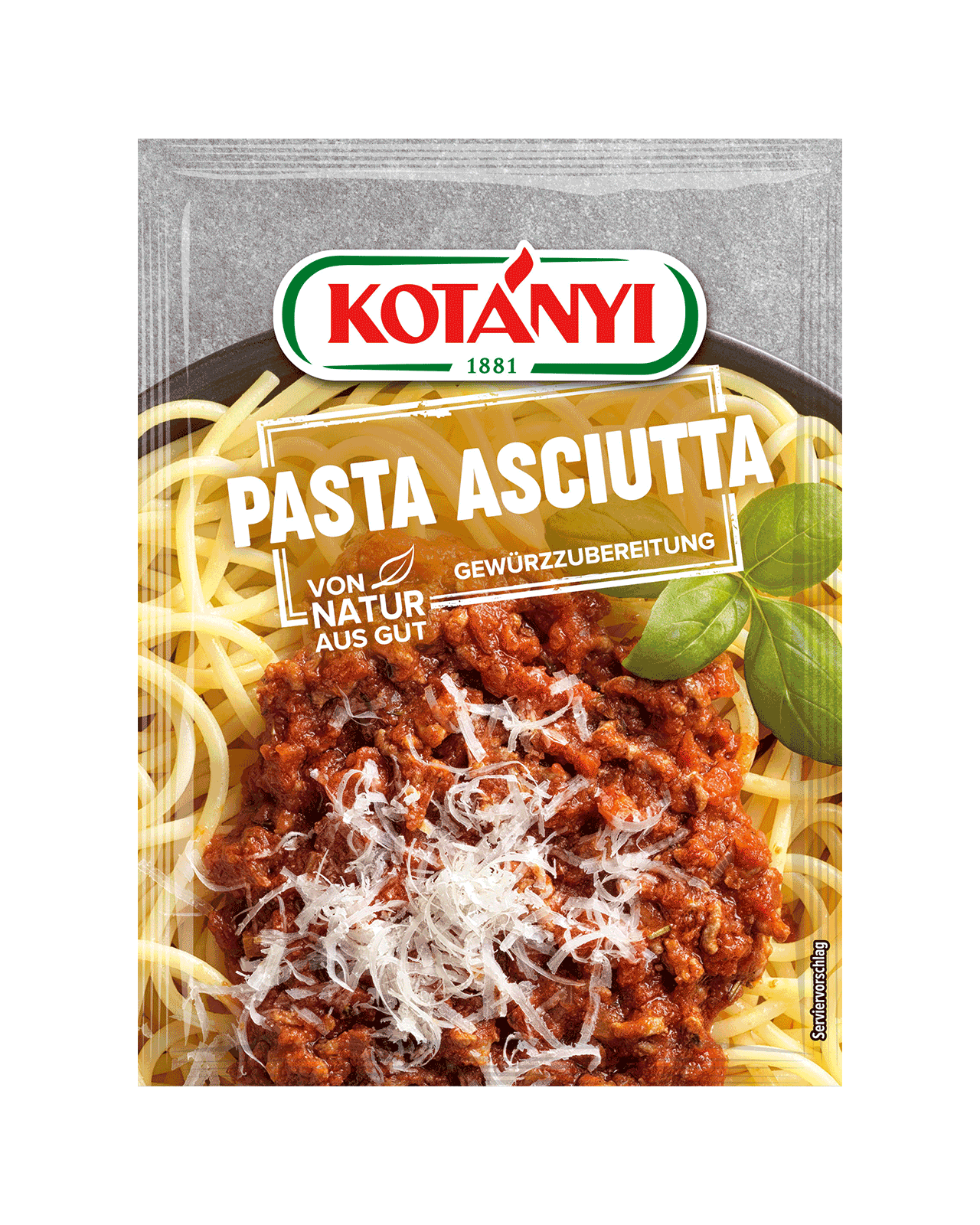 9001414015438 154301 Kotányi Pasta Asciutta Gewürzzubereitung At Pouch Vs