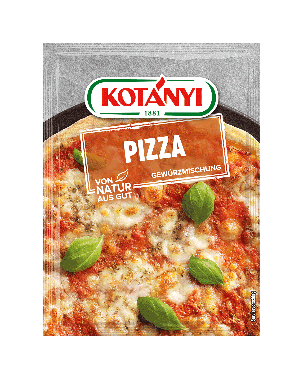 9001414015872 158701 Kotányi Pizza Gewürzmischung At Pouch Vs