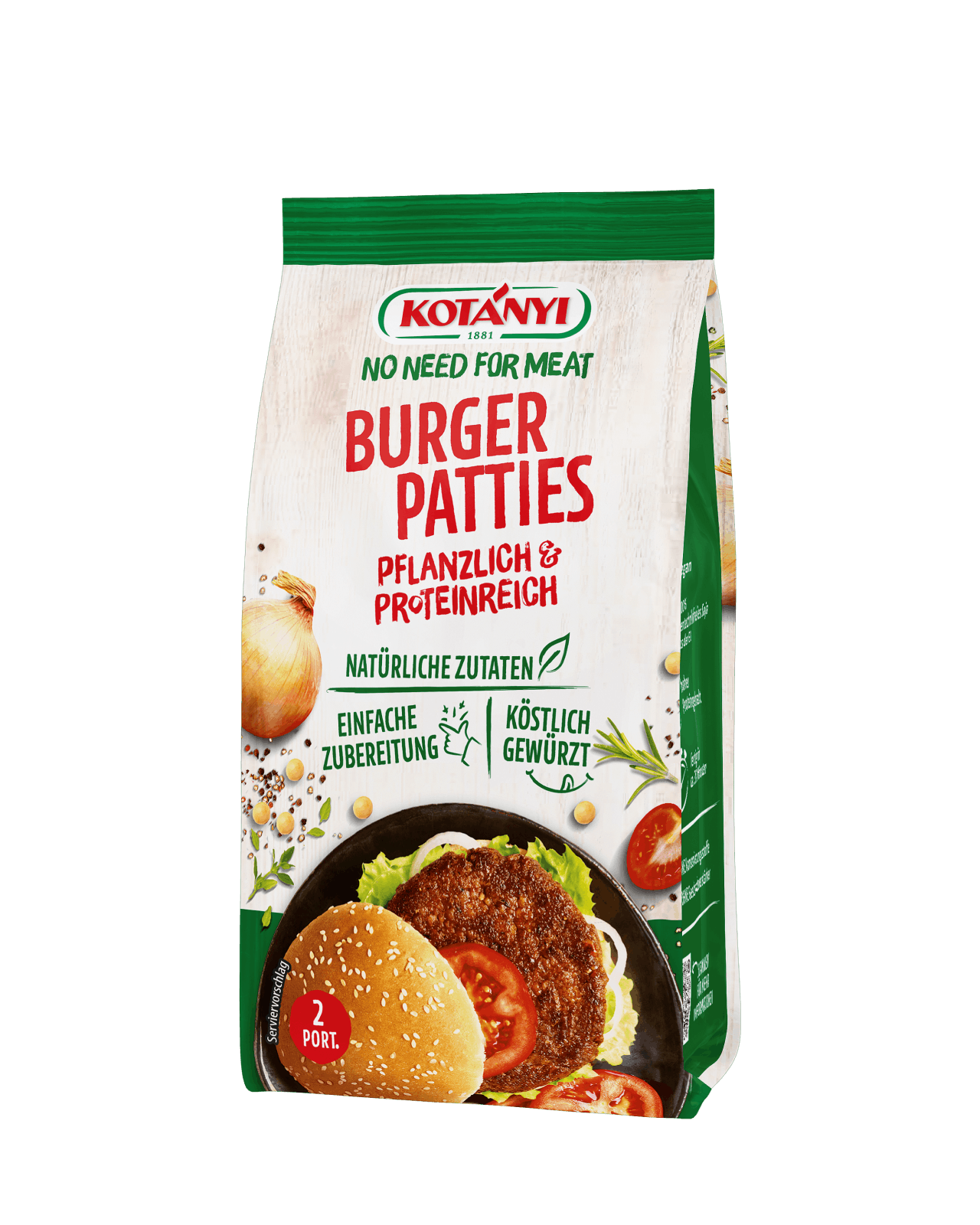 9001414204818 048114 Burger Patties De Bag R