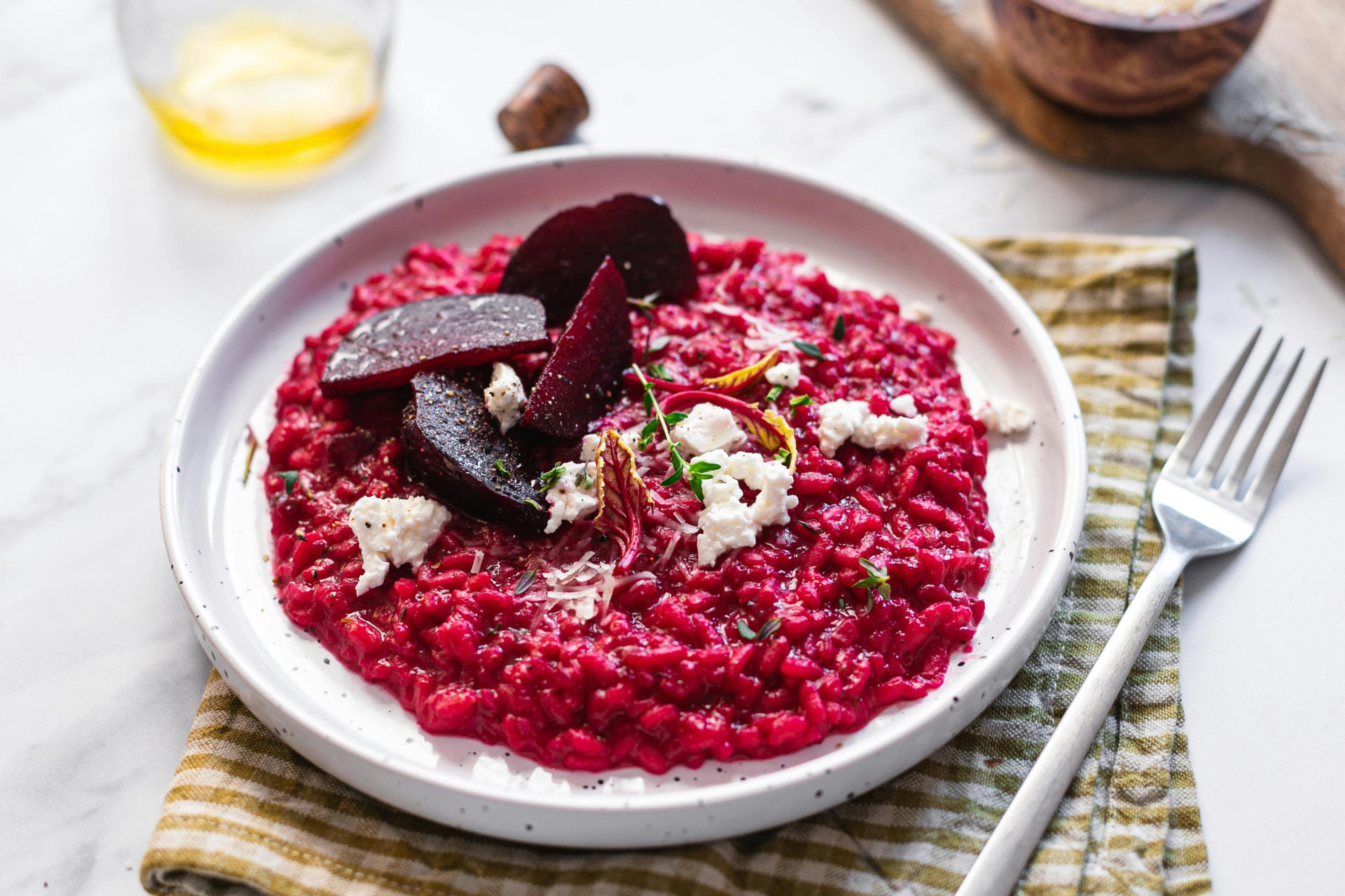 Rote Beete Risotto