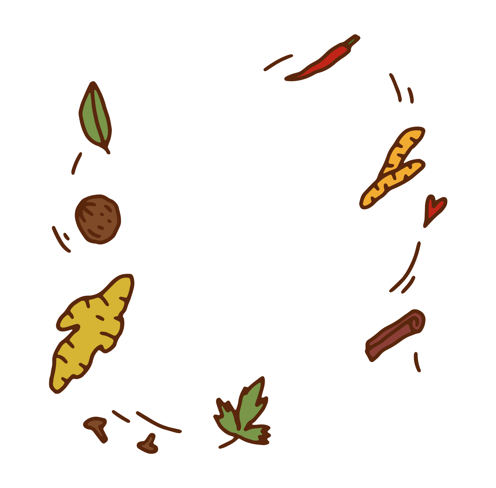 Curry Decoration